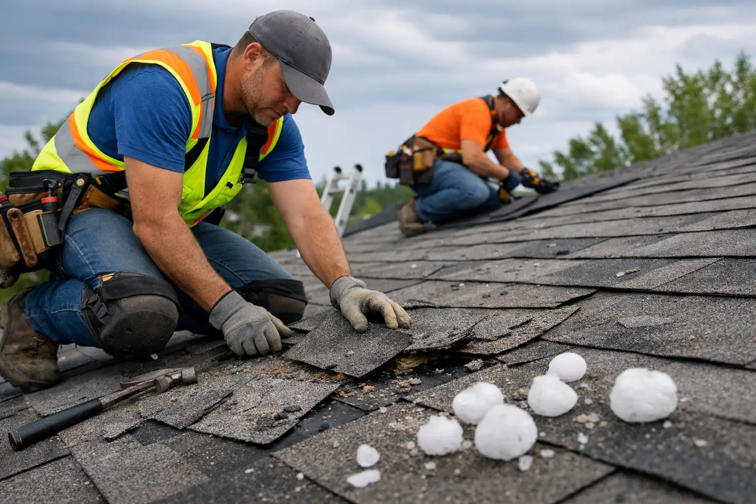 Hail Damage Roof Repair: What to Do Next